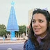 Arbol de Navidad hecho de botellas en Haifa, Israel