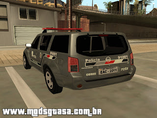 Nissan Pathfinder Rota Comado 2011 para grand theft auto