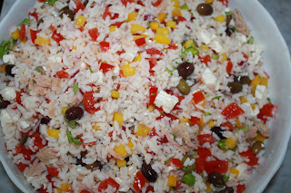 insalata di riso mediterranea