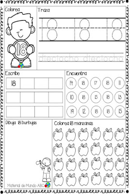 fichas-numeros-conteo-trazos-preescolar