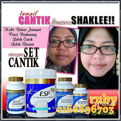 testimoni set kulit shaklee