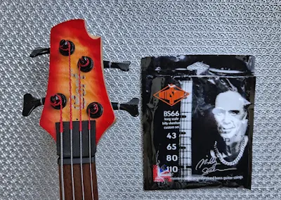 RoundWound Electric Bass Strings RotoSound Swing  Billy Sheehan BS66 Custom Signature