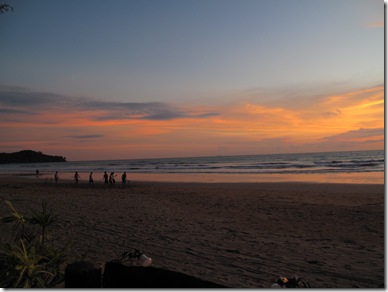 sunset Klong Dao Lanta