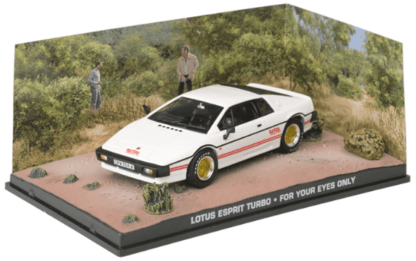 bond in motion 1:43 eaglemoss, lotus esprit turbo 1:43 for your eyes only