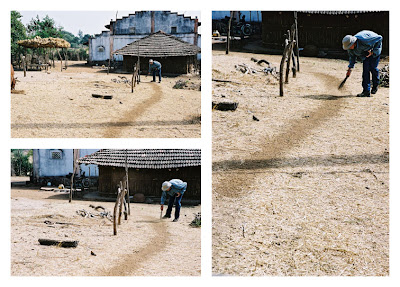 richard long brush a path front of the jivya soma mashe house