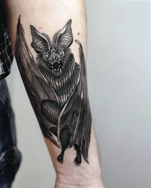 Tatuagem de morcego - 36 ideias masculinas