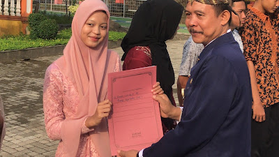 Gendhis Juara Dua Renang Tingkat SMP se Kabupaten Cilacap
