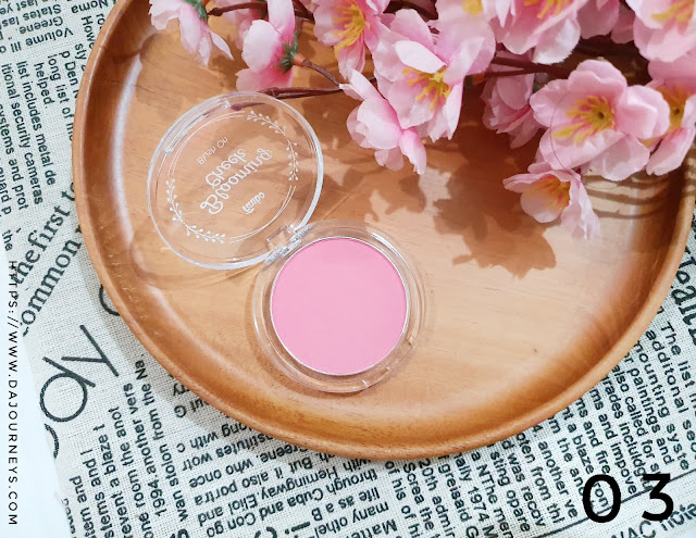 Review Fanbo Precious White Blooming Cheek 03 Pinky Promise