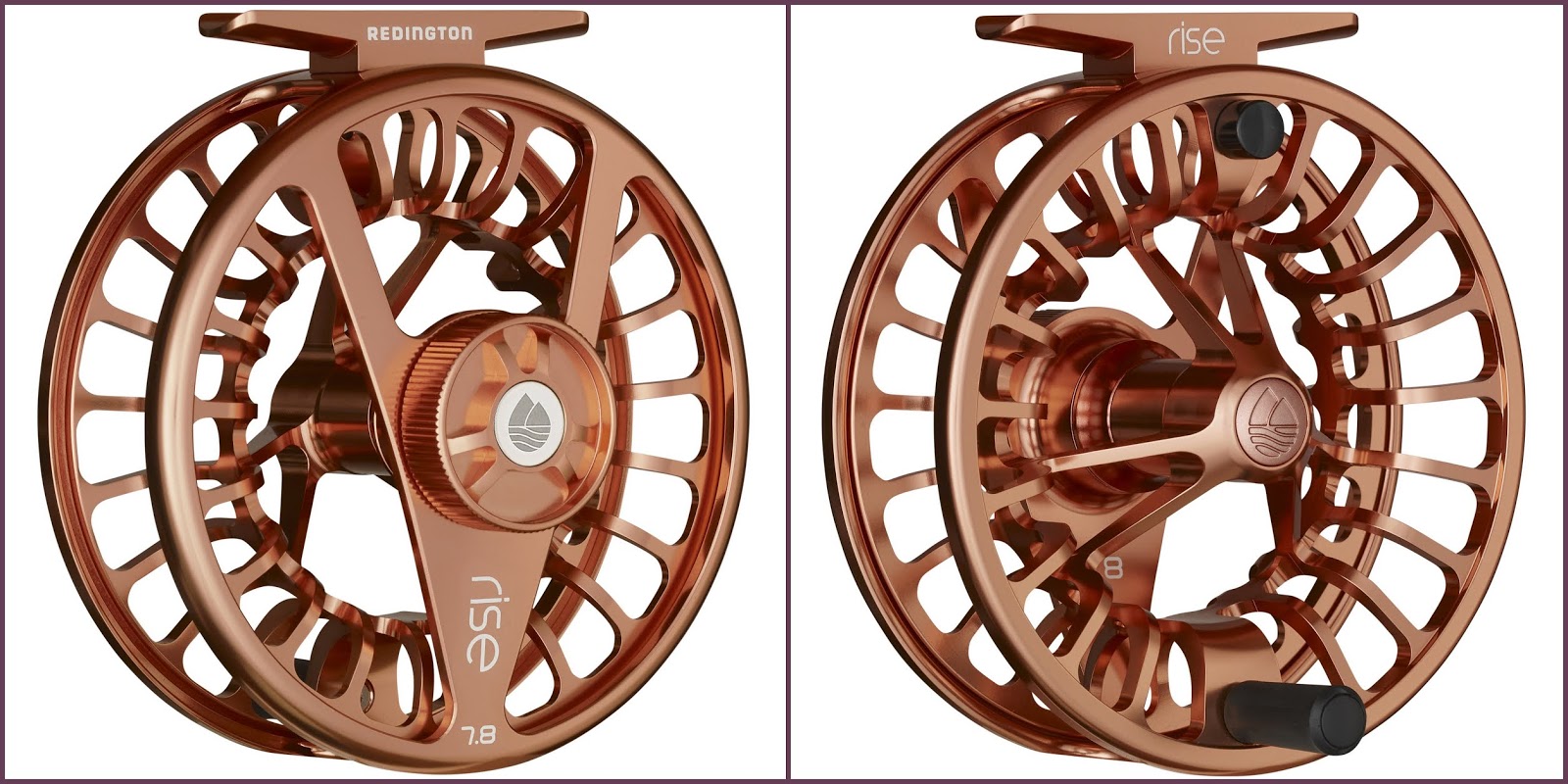 Gorge Fly Shop Blog: Redington Rise Fly Reels - New Color Rose Gold