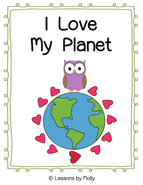 Reduce, reuse, and recycle!  This free printable booklet teaches children essential concepts necessary for becoming planet Earth's caretakers.  A cute little owl tells the children how it loves the planet.  The key concepts are: keep the environment clean, recycle, conservation of energy and water, collect rain water, use plants to improve air quality, and reduce the amount of goods consumed.