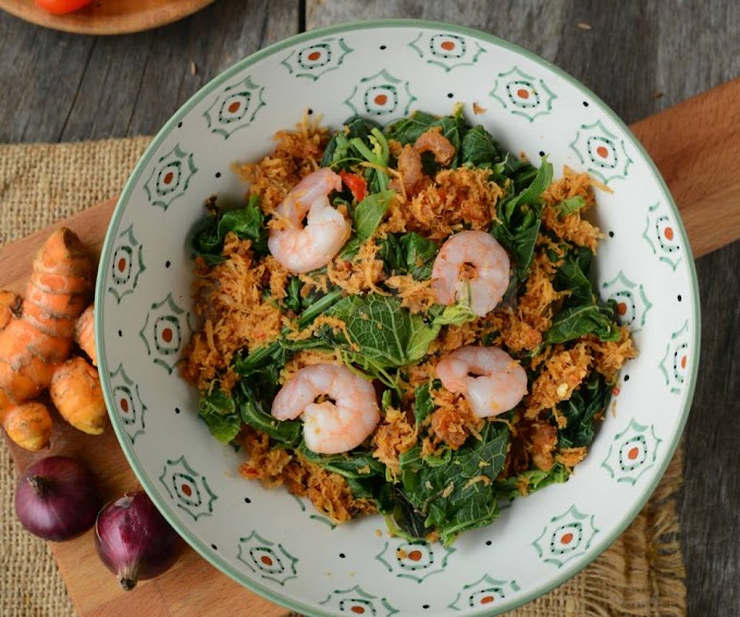 TAK SAH MAKAN NASI TANPA KELUBAN PUCUK LABU RAMPAI UDANG