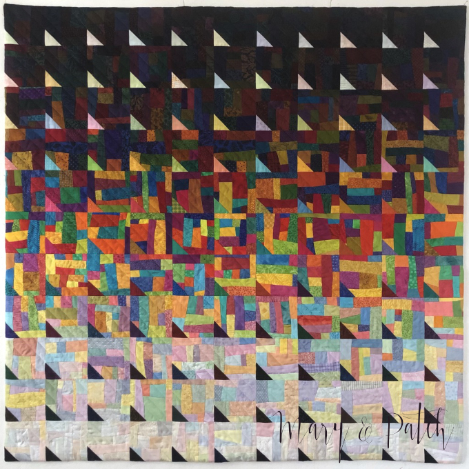 Fragments 5, Maryline Collioud-Robert, art quilt