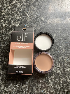 Packaging and tub of e.l.f. Putty Bronzer