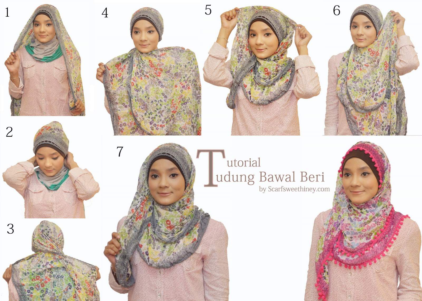 21 Gambar Keren Tutorial Hijab Indonesia Segi Empat Ima Terupdate Tutorial