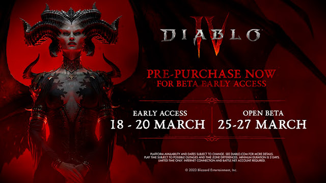 Diablo 4 Open Beta Banner