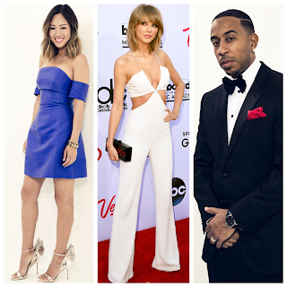 BBMAs red carpet Taylor Swift and Ludacris