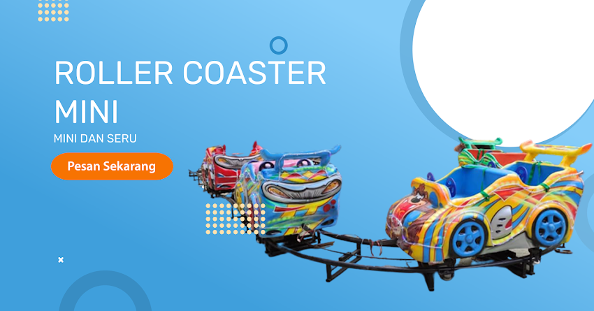 Roller Coaster Mini.Bentuk Mungil,sangat menyenangkan | 085785644770