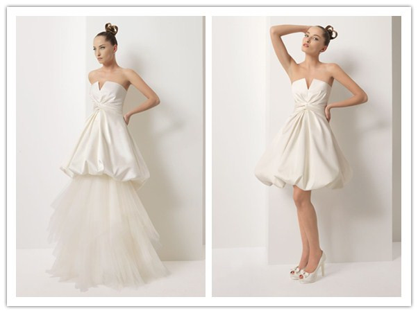 In 1 Wedding Dresses - One Dress Two Styles