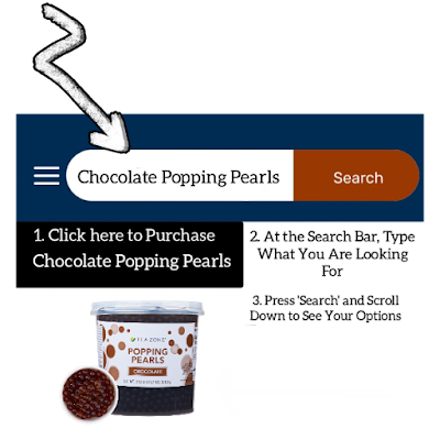 Buy Chocolate Bursting Boba for Milo Bubble Tea