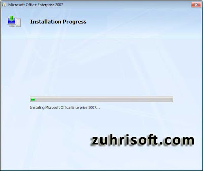 Cara install Micrososft Office 2007 lengkap dengan gambar