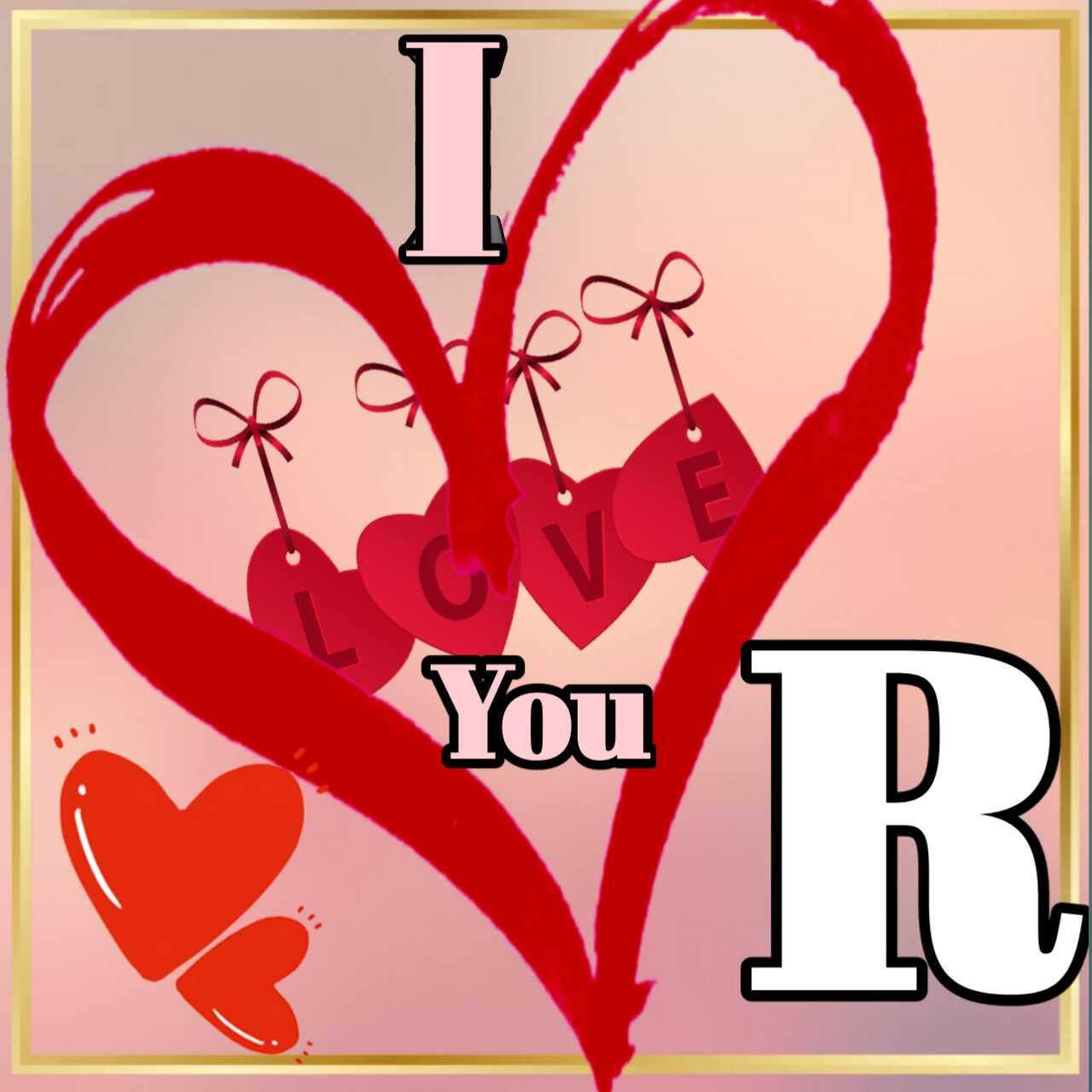 R Love Photo DP | Cute R love Heart Images - Status University
