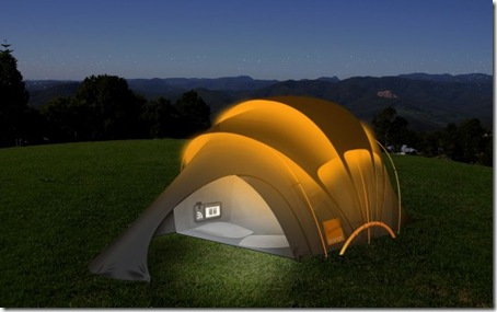 Glastonbury Solar Concept Tent