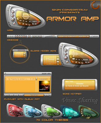 Winamp Skin - Armor Amp