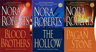 Resultado de imagem para sign of seven trilogy by nora roberts