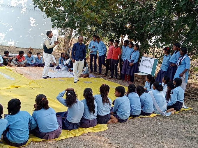 राष्ट्रीय बालिका दिवस पर  किशोरियों को उनके हक व अधिकार के प्रति किया जागरूक 