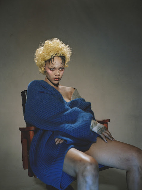 Rihanna Beautiful Fashion Model Photo Shoot for Interview Magazine April 2024 Issue