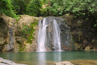  PESONA AIR TERJUN TUJUH TINGKAT DI ACEH