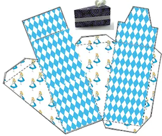 Alice in Light Blue: Free Printable Boxes.