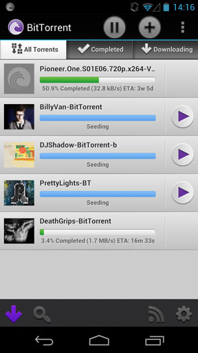 BitTorrent for Android