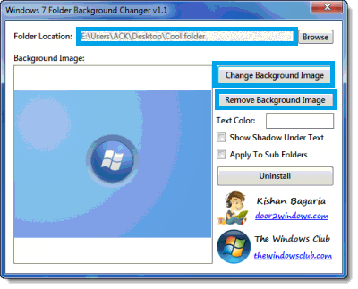 Cara Mudah Memberi Background pada Windows Explorer Windows 7