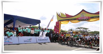 Etape IV TdS'18. Star Pantai Cimpago, Warga Kota Padang Antusias