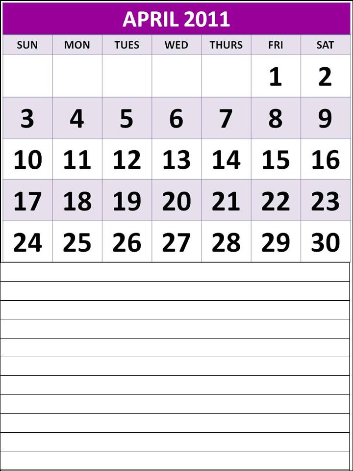 blank 2011 monthly calendar printable. Blank weekly calendar with