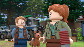 "LEGO Jurassic World: The Secret Exhibit" - Owen Grady and Claire Dearing