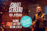 Ismael Serrano agota sus entradas para el concierto en el WiZink Center