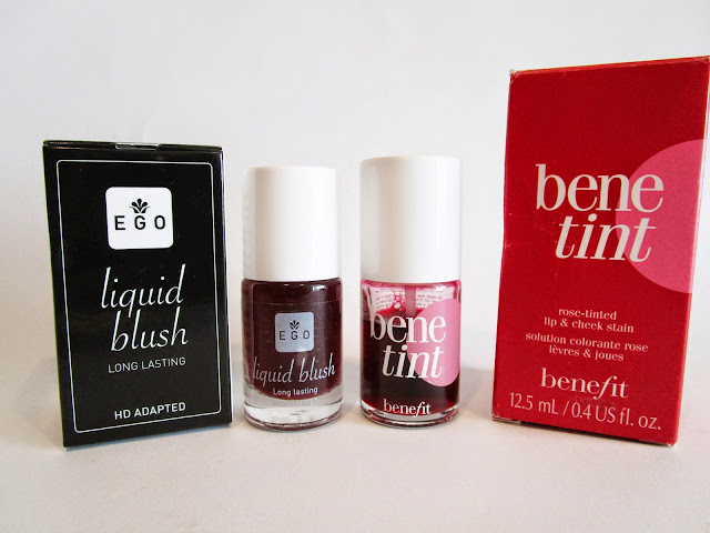 Liquid Blush HD de EGO PROFESIONAL VS Benetint de Benefit