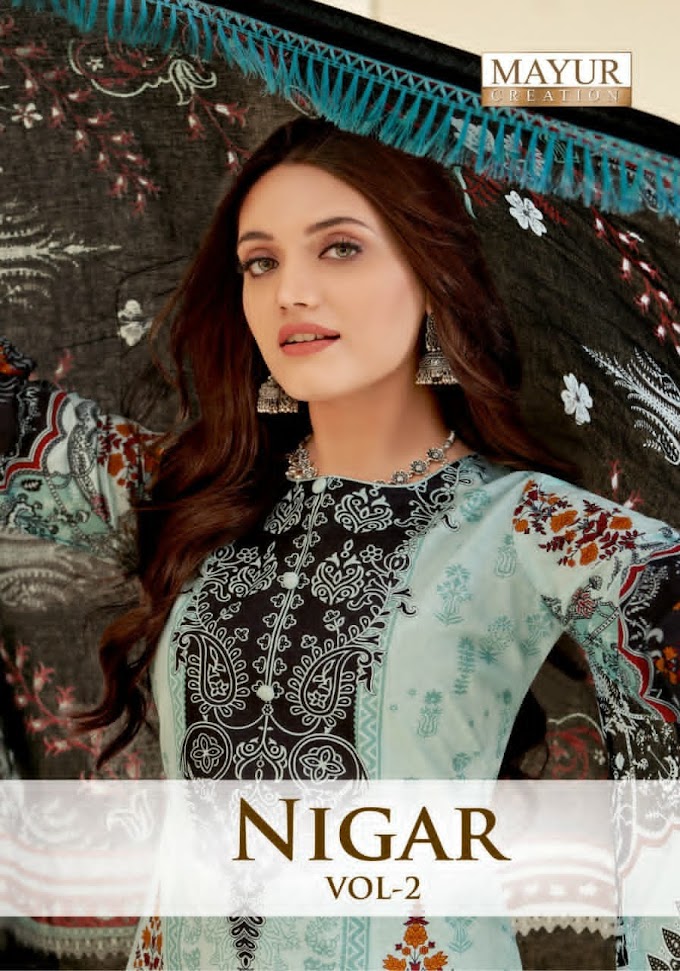 Mayur Nigar Vol  2 Cotton pakistani dress Material