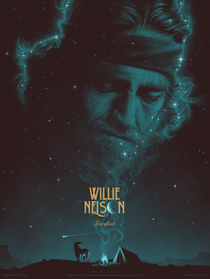 Willie Nelson “Stardust” Screen Print by Matt Ryan Tobin x Collectionzz