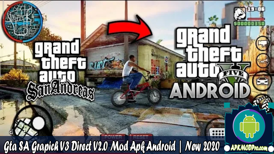 Download GTA SA Grapich V3 Direct v2.0 MOD Apk Android  The Latest