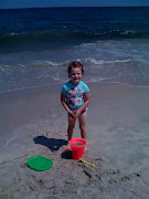 Abby loves the beach (abby at beach )