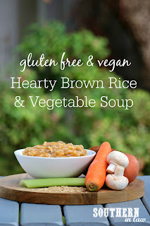 Healthy Brown Rice and Vegetable Soup Recipe