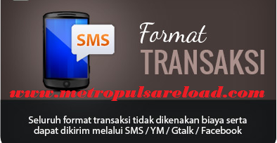 Format Transaksi MetroPulsadinda 