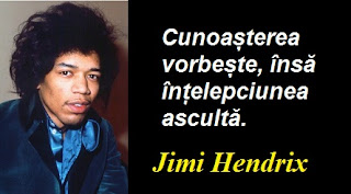 Gândul zilei: 18 septembrie - Jimi Hendrix