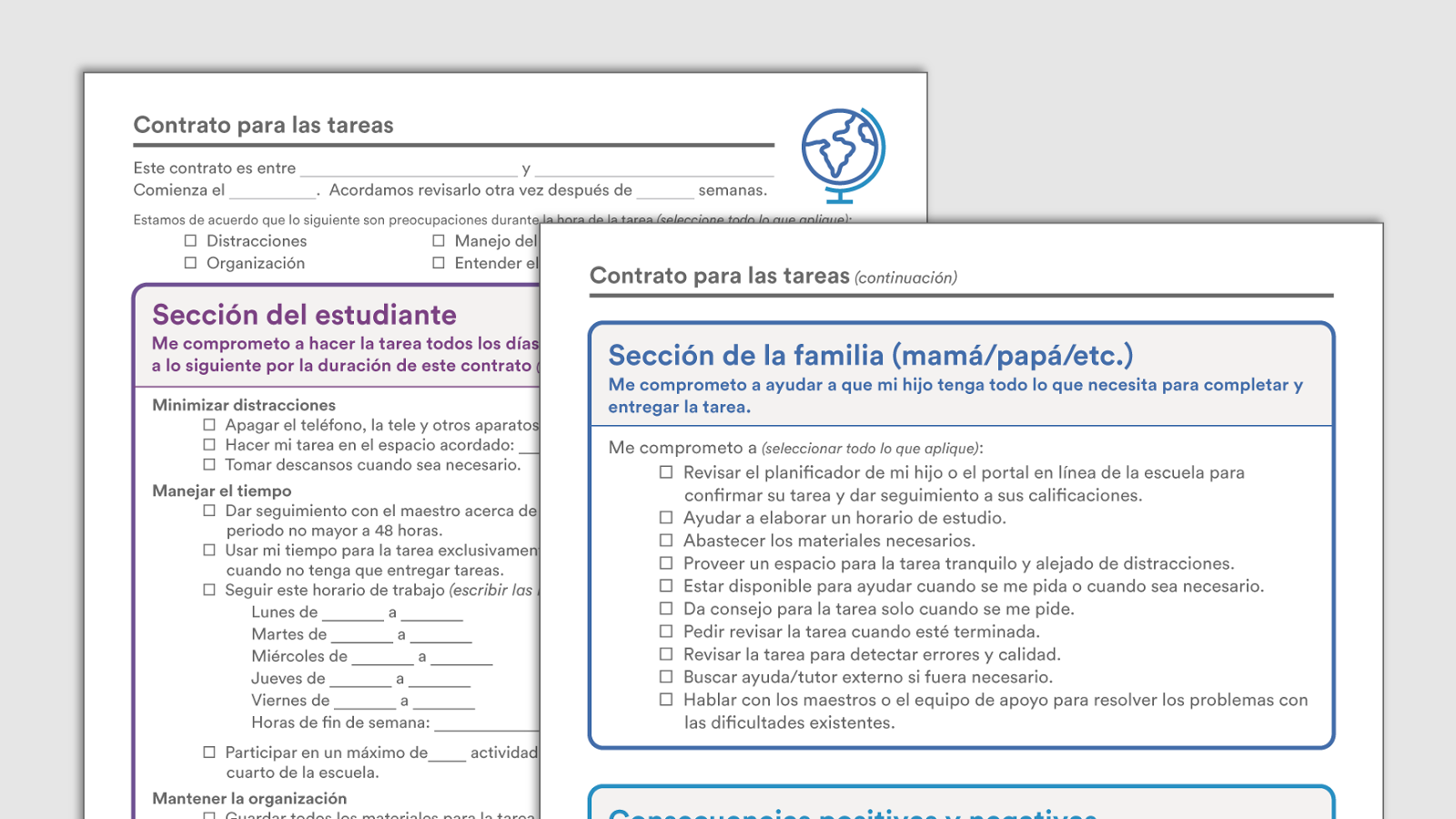 Contrato escolar ~ Orientación en Galicia
