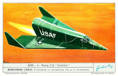 1969 Liebig Series 309 Aerei 4 - Boeing X 20 "Dyna Soar"