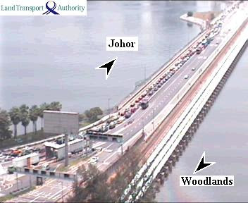 , Woodlands checkpoints map, Woodlands Checkpoint location, traffic ...