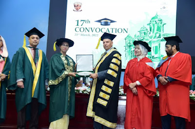 17th Convocation, Lahore Collage for Women University